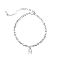 Thumbnail for Silver Initial Anklet